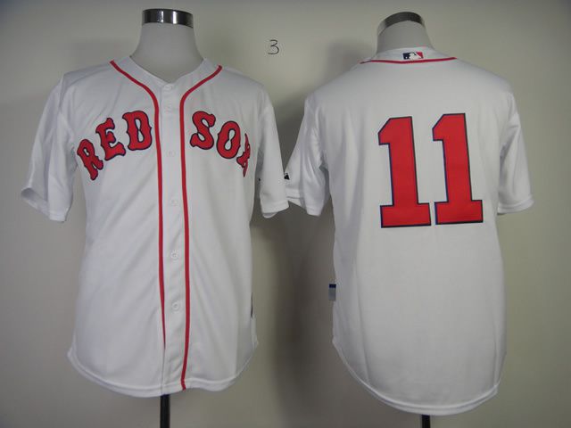 Men Boston Red Sox 11 Buchholz White MLB Jerseys